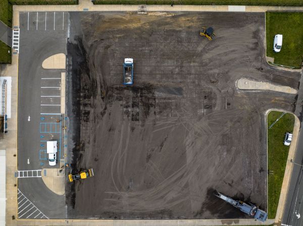 Parking Lot Excavation in Tacoma