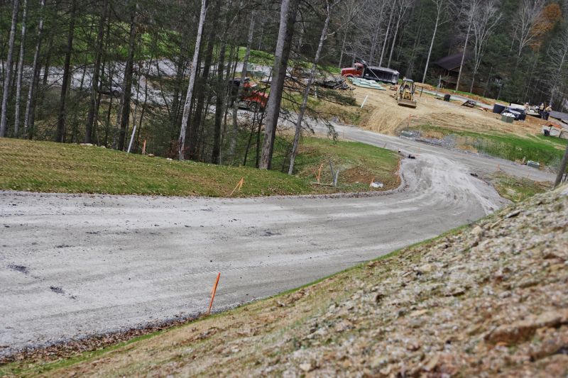 Finished Grading for Driveway